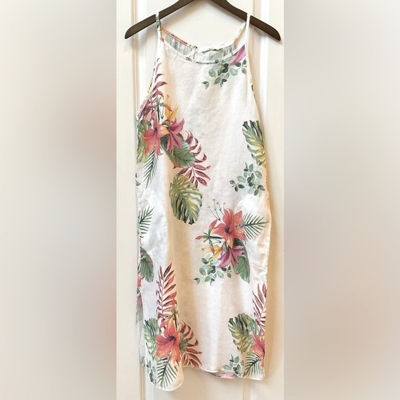 Lungo L’Arno Dresses & Skirts - Lungo L’Arno 100% Italian Linen Sun Dress NWT